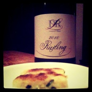 America's go to riesling with Korean pancake
