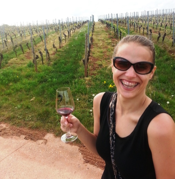 Drinking wines while hiking does have its perks. And even German reds can discolor your teeth.